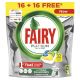 Fairy Platinum Lavavajillas maquina capsulas   16+16 gratis