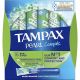 Tampax Tampones Pearl Compak Super Tampones con aplicador de plástico 16 uds