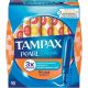 Tampax Tampones Pearl Compak Super Plus Tampones con aplicador de plástico 16 uds