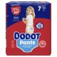 Dodot Pants Pañal-Braguita +17 Kg Talla 7 Pants antifugas ultraabsorbente con cintura elástica y ajuste 350º hasta 12 horas de protección 23 uds