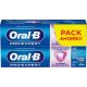 Oral-B Dentífrico Pro Expert Pack Ahorro Pasta de dientes protege la sensibilidad ofreciendo protección 24 horas con sabor a menta 2x75 ml