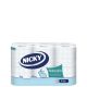 Nicky Seleccion Papel Higiénico Papel higiénico extrasuave de 3 capas perfumado y decorado ofrece calidad superior incluso en los momentos más íntimos