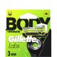 Gillette Labs Body+Intimate Maquinilla De Afeitar Recambio Maquinilla de afeitar corporal con banda lubricante y antiirritación ayuda a reducir el picor protegiendo las zonas sensibles 3 uds