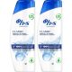 H&S Classic Champú Anticaspa Duplo Pack Ahorro Champú anticaspa elimina el picor y la sequedad ofreciendo un acabado bonito y saludable 2x300 ml