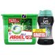 Ariel  Detergente capsulas  all in one ultra oxy 21 ud+lenor perlas fresh 140gr de regalo