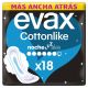 Evax Compresas Cottonlike Noche Alas 18 uds