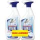 Viakal Antical Cásico Duplo Pack Ahorro Tratamiento antical proporciona brillo duradero en superficies con manchas y marcas de agua 2x700 ml