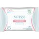 Vitesse Dermosensitive Toallitas Desmaquillantes Toallitas desmaquillantes biodegradables reequilibran y calman 25 uds