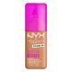 Nyx Professional Makeup Make'Em Wonder Soft Matte Buildable Foundation Base de maquillaje vegana de cobertura modulable ofrece hidratación instantánea y acabado mate 24 horas
