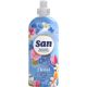 San Suavizante Floral Suavizante concentrado ofrece gran limpieza con fragancia floral fresca aterciopelada 59 lavados 1298 ml