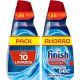 Finish Lavavajillas All In 1 Max Power Gel Duplo Pack Ahorro Lavavajillas a máquina aporta brillo y protección para tu cristalería y limpia las manchas más difíciles 70 lavados 2x700 ml