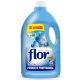 Flor  Suavizante diluido azul profesional 125 lavados 5 litros
