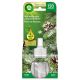 Air Wick Ambientador Pino Del Bosque Y Copos De Nieve Recambio Ambientador eléctrico para hogar neutraliza olores ofreciendo suave aroma a sal marina hasta 120 días 19 ml