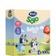 Hero Bluey Solo Bolsita Plátano Fresa Y Manzana Pack Especial Bolsitas naturales sin gluten ni azúcares añadidos elaborada con fruta a partir de 12 meses 4x100 gr
