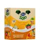 Hero Solo Bolsita Yogurín Plátano Y Fresa Pack Especial Bolsita natural sin gluten ni azúcares añadidos elaborada con fruta a partir de 12 meses 4x100 gr