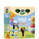 Hero Bluey Solo Bolsita Yogurín Plátano Y Fresa Pack Especial Bolsita natural sin gluten ni azúcares añadidos elaborada con fruta a partir de 12 meses 4x100 gr
