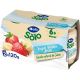 Hero Baby  Tarro yogur platano y fresa  2x120 gr