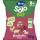 Hero Solo Bio Minipuffs Fresa Snack ecológico sin conservantes ni colorantes y sin sal añadida a partir de 8 meses 18 gr
