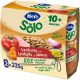Hero Solo Tarritos Verduras Con Lentejas Y Jamón Tarritos textura con trocitos para una alimentación equilibrada y nutritiva a partir de 10 meses 2x235 gr