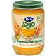 Hero Solo Tarrito Crema De Verduras Zanahoria Y Calabaza Tarrito natural sin gluten de textura suave para alimentación natural y nutritiva a partir de 6 meses 190 gr