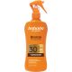 Babaria Bronze Fotoprotector Spray Protector Solar Spf 30 Spray solar corporal resistente al agua acelera el bronceado para un acabado más rápido e intenso 200 ml