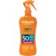 Babaria Hydra Fotoprotector Spray Protector Solar Spf 50 Spray solar corporal resistente al agua ofrece una hidratación profunda con exoxomas de aloe vera 200 ml