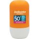 Babaria Roll On Solar Facial Spf 50+ Protector solar facial resistente al agua antienvejecimiento y antipolución 75 ml