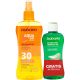 Babaria Aqua Uv Spray Fotoprotector Spf 30+Aloe After Sun Gratis Pack regalo protección solar para cuidarte antes y después del sol