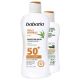 Babaria Aloe Pieles Sensibles Protector Spf 50+ Aloe After Sun Pack Set de protección solar completo para antes y después del sol con aloe vera
