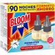 Bloom Max Moscas Y Mosquitos Común Y Tigre Recambio Formato Ahorro Insecticida eléctrico fórmula concentrada de acción rápida ofreciendo hasta 90 noches de protección 2 uds