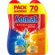 Somat Excellence Duo Gel Lavavajillas maquina gel frescor anti-olor vinagre 630x2=1,26 l 35x2=70 lavados