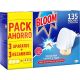 Bloom Insecticida Mosquitos Común Y Tigre Pack Ahorro Insecticida eléctrico 100% de protección 3 aparatos + 3 recambios