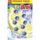 Bref Colgador Wc Power Activ Lemon Formato Especial Colgador wc neutralizador de olores ofrece limpieza frescor y aroma duradero a limón 4 uds