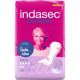 Indasec Compresas Discreet Extra Compresa antifugas y antiolores con doble núcleo absorbente para pérdidas de orina 20 uds