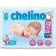Chelino Pañales 3-6 Kg Talla 2 Pañal para recién nacido rápida absorción antifugas porporciona libertad de movimiento 28 uds