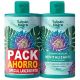 Tulipán Negro Revitalizante Champú Micelar Duplo Pack Ahorro Champú revitalizante fortalecedor para cabellos sin brillo 2x400 ml