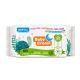 Brevia Baby Cream Toallitas Para Bebé Toallitas biodegradables para bebé con aloe vera 60 uds