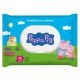 Peppa Pig Toallitas Húmedas Infantiles Cara Y Manos Toallitas húmedas infantiles limpian la cara y las manos de manera higiénica y agradable 20 uds