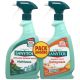 Sanytol Multiusos Limpiador Desinfectante+Quitagrasas Pack Ahorro Limpiadores eliminan sin esfuerzo suciedad y grasa desinfectanto en profundidad 2x750 ml