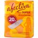 Afectiva Compresas Con Super Absorbente Compresas super absorbentes plegadas en bolsa individual 20 uds