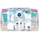 Nivea Piel Firme, Piel Sana Gym Pack Neceser Rutina de baño hidratante nutritiva y protectora para el cuidado de la piel ideal para el gimnasio