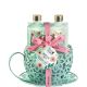 Bon Matin Green Tea Taza Set Set de baño hidratante y relajante con aroma a té verde