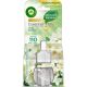Air Wick Ambientador Essential Oils White Bouquet Recambio Eléctrico Ambientador eléctrico para hogar neutraliza olores ofreciendo suave aroma floral 19 ml