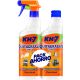 Kh-7 Quitagrasas Cítrico+Recambio Pack Ahorro Quitagrasas sin fosfatos ideal para limpiar todas las superficies y eliminar sin esfuerzo la suciedad 2x715 ml
