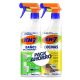 Kh-7 Desinfectante Baños+ Desinfectante Cocinas Pack Ahorro Set de desinfección limpia y desinfecta con un aroma único 2x780 ml