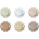 Suavinex Chupete Wonder Con Tetina Fisiológica Sx Pro 0-6m Silicone Chupete de silicona reversible con escudo redondo permite la circulación del aire evitando irritaciones 1 ud