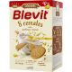 Blevit Superfibra Papilla Instantánea 8 Cereales Con Galletas María Papilla en polvo instantánea para introducir nuevos sabores a partir de 5 meses 500 gr