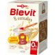 Blevit Papilla Instantánea 8 Cereales+Babero Silicona Gratis Papilla en polvo instantánea sin azúcares y con un alto contenido en fibra a partir de 5 meses 500 gr