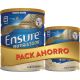 Ensure Nutrivigor Vainilla Complemento Alimenticio Pack Ahorro Complemento alimenticio en polvo reduce el cansancio y la fatiga 850+400 gr