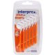 Interprox Cepillo Interdental Plus Super Micro Cepillo interdental para limpiar y eliminar la placa bacteriana en espacios de 0,7 mm 6 uds